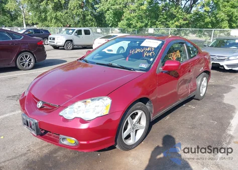 2003 Acura Rsx from USA, damaged, VIN JH4DC54843C001059